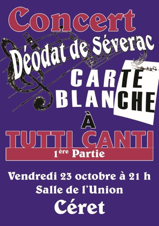 Affiche tutti canti